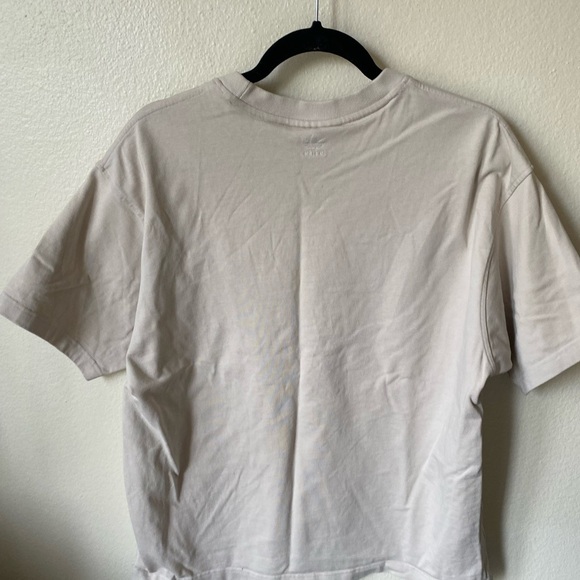 Adidas by Pharrell Williams humanrace T-shirt size large color cream boxy fit - Picture 4 of 8